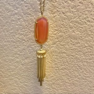 Kendra Scott Rayne - Gold Iridescent Tangerine